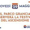 Giovedì 29 Maggio il Parco Commerciale Grancia osserverà la festività dell’Ascensione