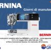 Mercoledì 21 e Giovedì 22 Maggio, puoi fare la manutenzione completa della tua BERNINA a soli 60.- chf.