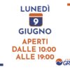 Il 9 Giugno, per il lunedì di Pentecoste, il Parco Commerciale Grancia, sarà aperto dalle 10:00 alle 19:00.