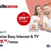 Da MOBILEZONE fino al 28 Giugno, ottieni Sunrise Easy Internet & TV a soli 59.90 chf al mese, approfittane.